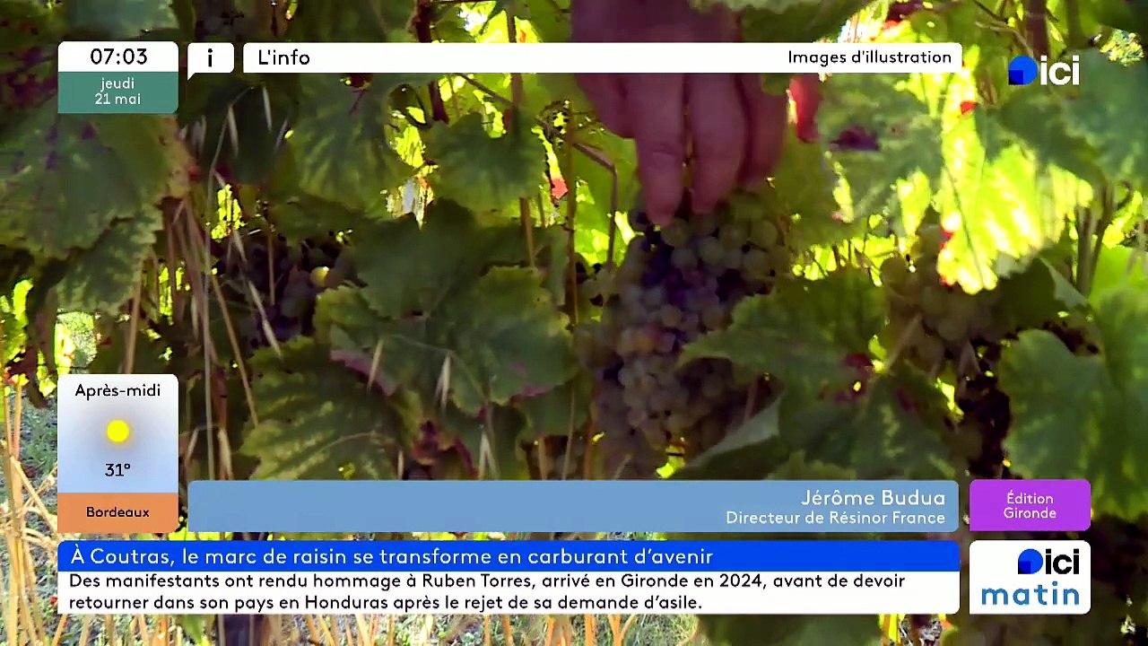 21/05/2026 - ici matin par ici Gironde en vidéo