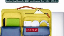 Laptop Bag Sleeve for 2025 MacBook Air Pro 13 14 15 15.6 16 17... -- Best Buy 2026 | Great Quality!