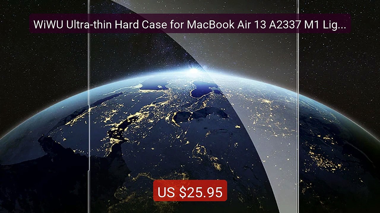 WiWU Ultra-thin Hard Case for MacBook Air 13 A2337 M1 Lightwei... -- Best Buy 2026 | Great Quality!