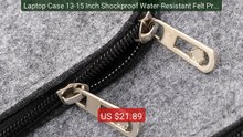 Laptop Case 13-15 Inch Shockproof Water-Resistant Felt Protective ... -- Best Deal 2026 | Shop Now!