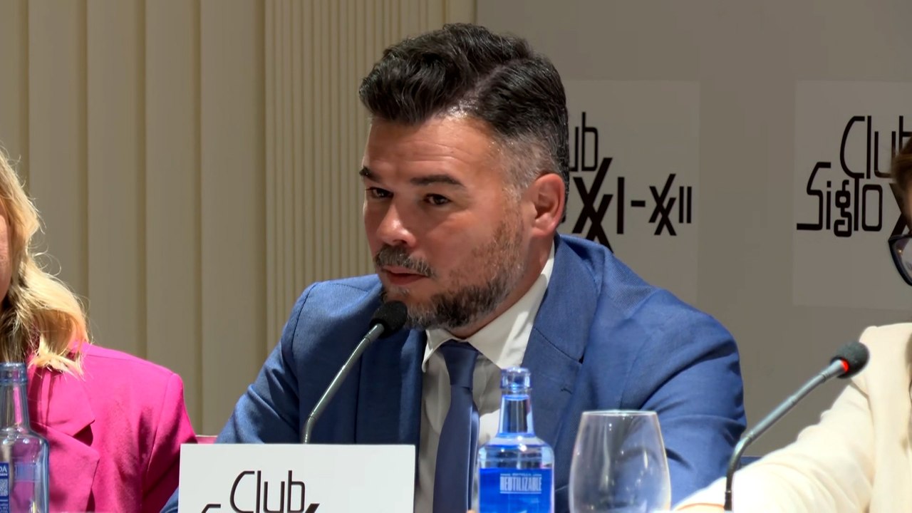 Rufián se ofrece a liderar una confluencia de fuerzas soberanistas y de izquierdas