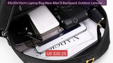 45x30x16cm Laptop Bag New Men'S Backpack Outdoor Leisure Travel Bag... -- Top Rated 2026 | Buy Now!