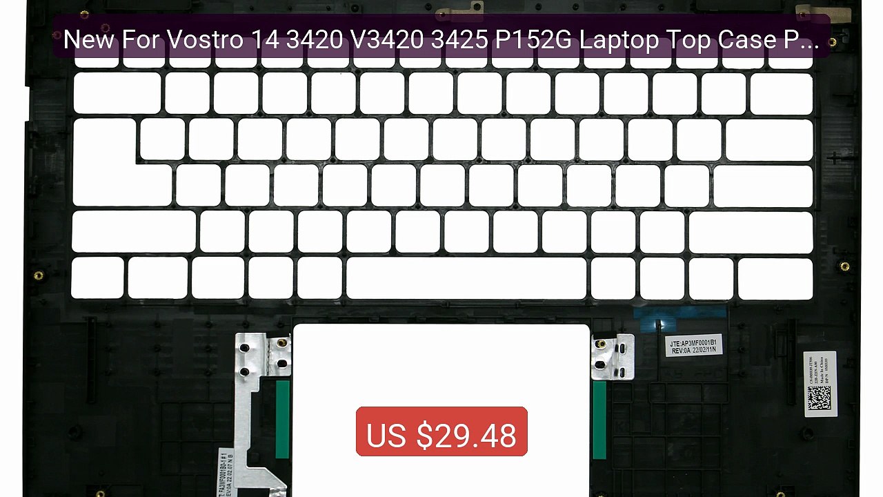 New For Vostro 14 3420 V3420 3425 P152G Laptop Top Case Palmr... -- Amazing Value 2026 | Must Have!