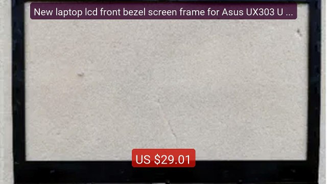 New laptop lcd front bezel screen frame for Asus UX303 U U303L... Hot Deal 2026 | Limited Offer!