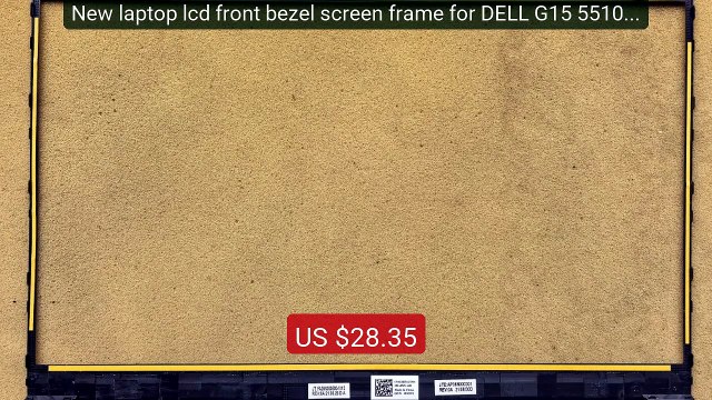 New laptop lcd front bezel screen frame for DELL G15 5510 5515 5511... Top Rated 2026 | Buy Now!