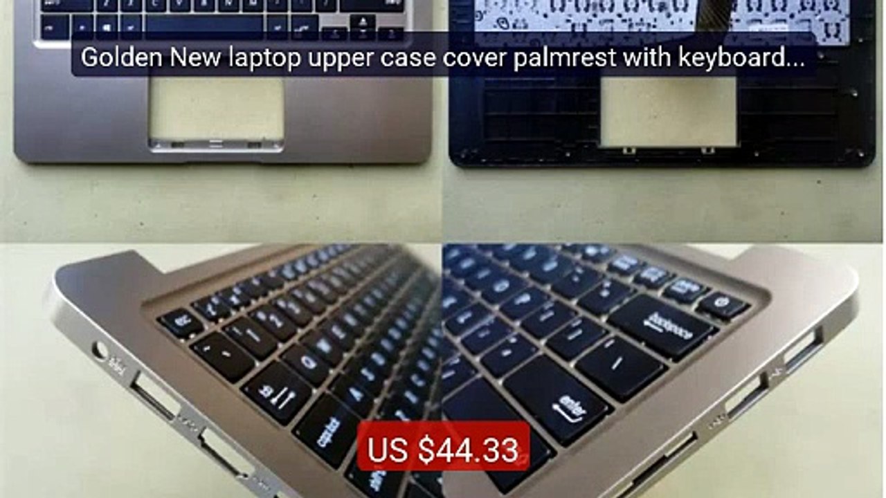 Golden New laptop upper case cover palmrest with keyboard for ... -- Best Buy 2026 | Great Quality!