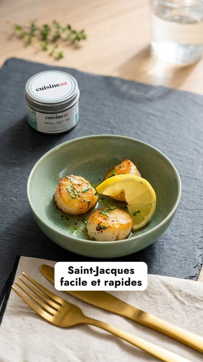 Saint-Jacques facile et rapides