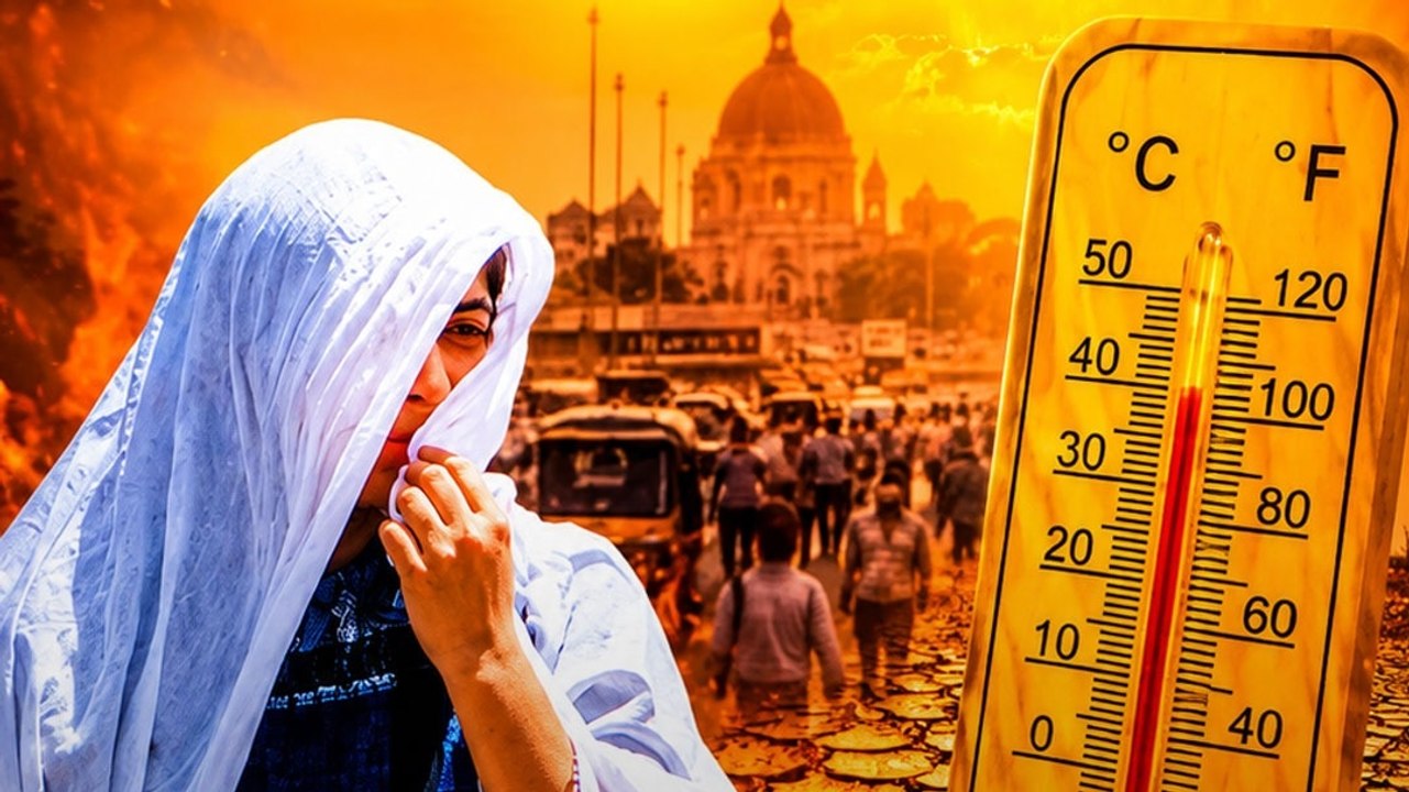 Heat Wave से तप रहा North India, UP-Rajasthan के कई शहरों में Temperature पहुंचा 48 डिग्री पार