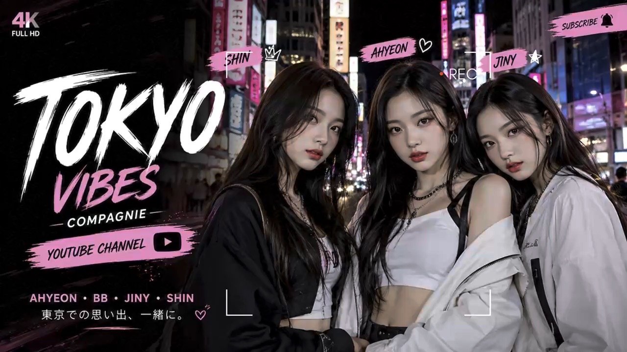AHYEON bb and shin and jiny Tokyo