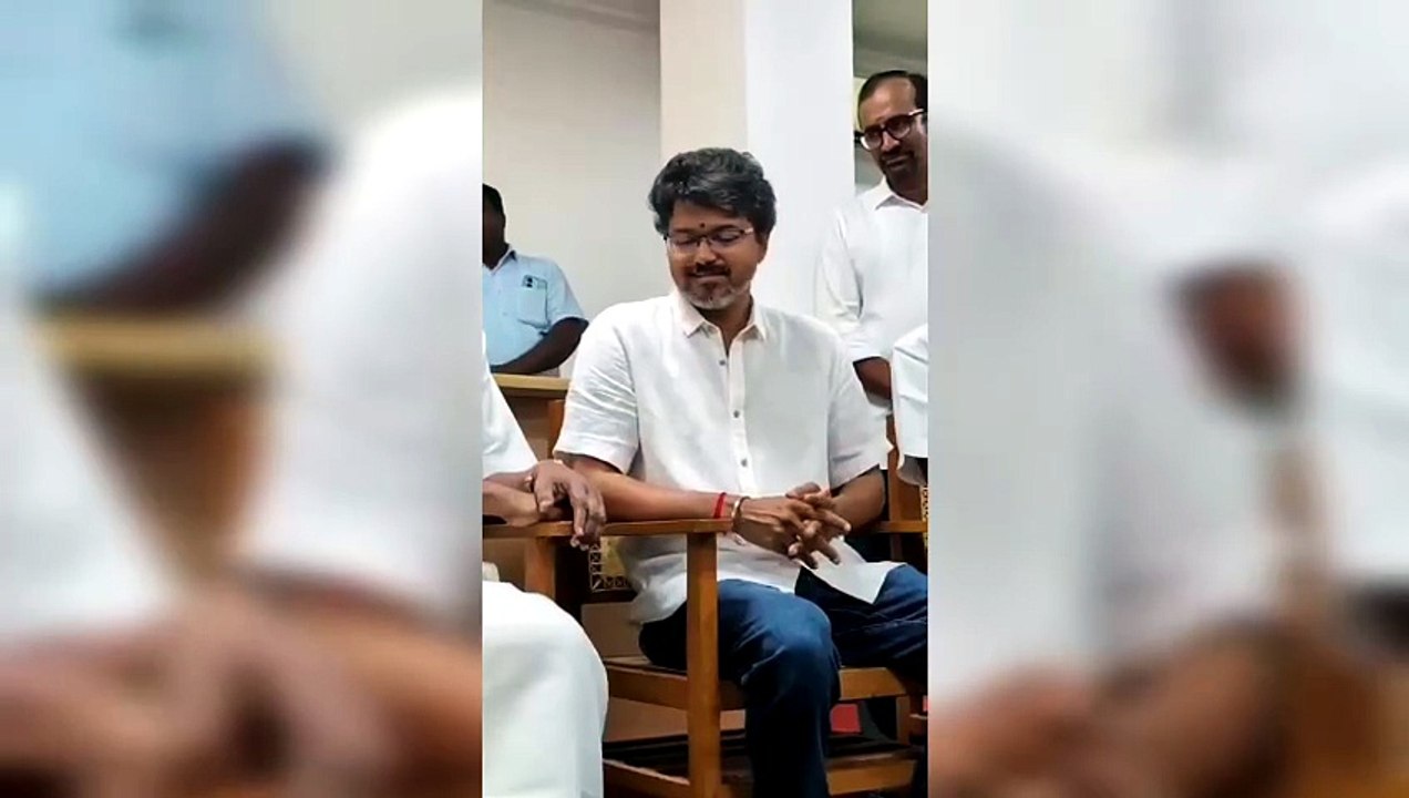 Thalapathy Vijay Like You’ve NEVER Seen Him Before! 🕴️ (Rare TVK Meeting)