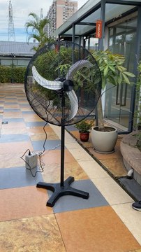 Mingletec BLDC industrial fan with aluminum blades ##mingletec #bldc #industrialfan #outdoor #factory #manufacturer #fyp