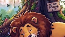 Funny Lion and Mouse Jungle Story 😂 | Hilarious Animal Adventure