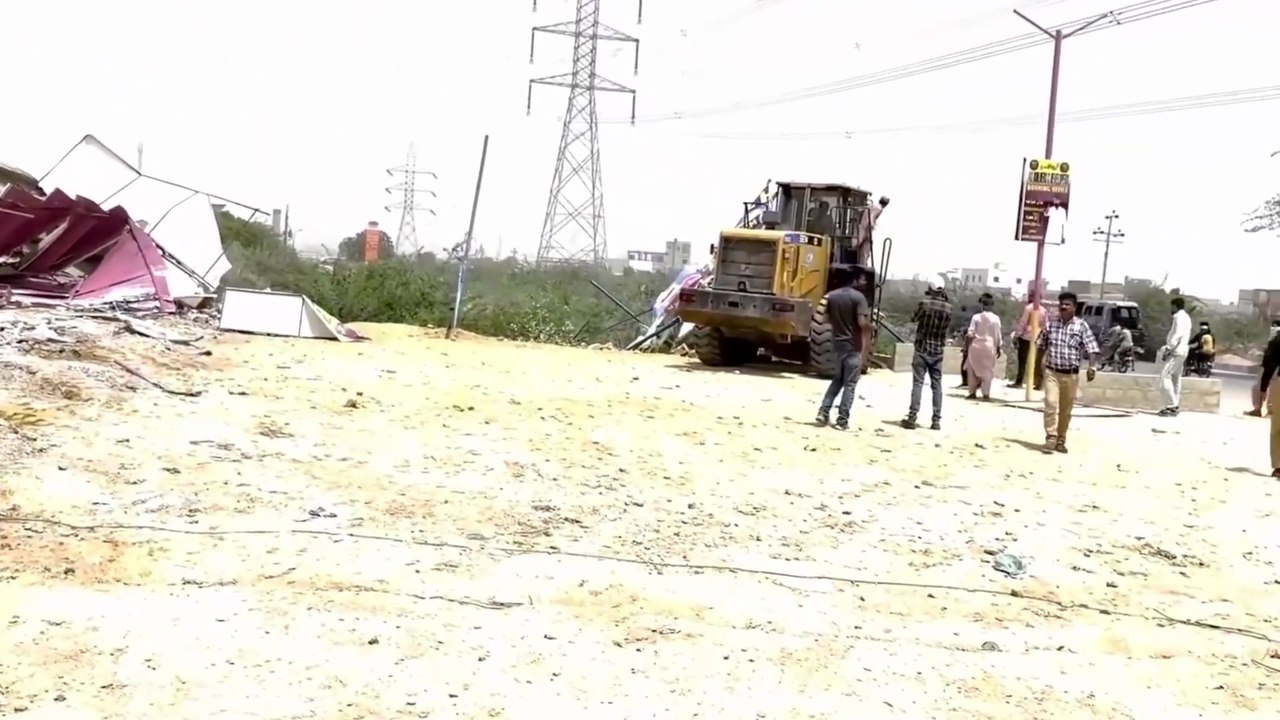 Gulshan e rehman demolished in karachi