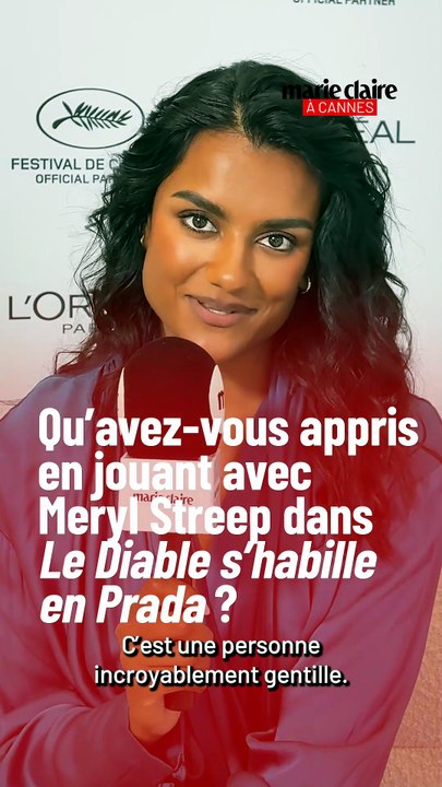 Sa vie depuis le succès de "Bridgerton", souvenirs de tournage avec Meryl Streep... Les confidences de Simone Ashley à Cannes