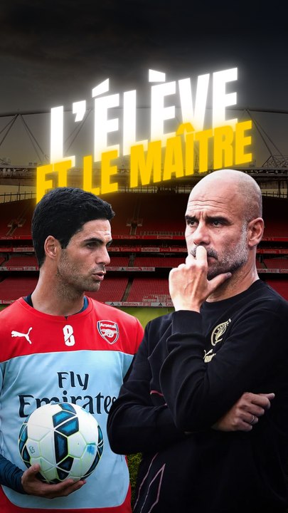 Le professeur d’Arteta se nomme Pep Guardiola 🎓