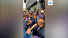Pashinyan grabs megaphone as exchange turns heated during election campaign