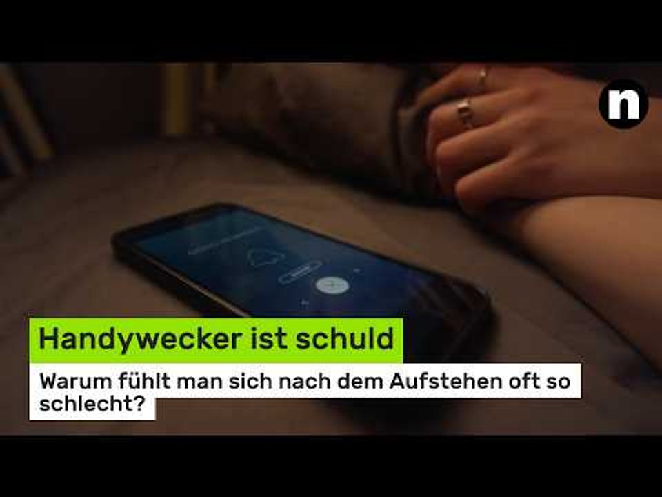 Der Handywecker als Auslöser: Warum fühlt man sich nach dem Aufstehen oft so schlecht?'
