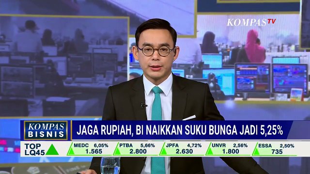 [FULL] Ekonom soal BI Naikkan Suku Bunga Jadi 5,25 Persen untuk Jaga Nilai Tukar Rupiah