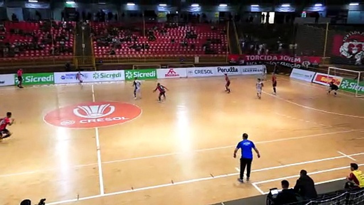 Cascavel Futsal leva virada do Campo Mourão e perde a primeira na Série Ouro do Paranaense