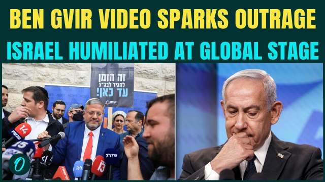 Several Israel Ambassadors SUMMONED Over Ben Gvir Video; DEMANDS Apology To Gaza Flotilla Activists
