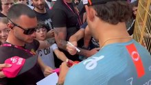 Filippo Ganna's crowds flock to him