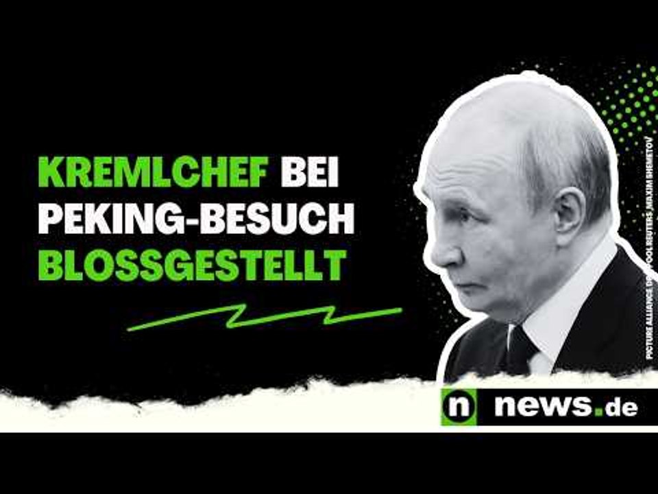 Wladimir Putin: Dieses Bild ist der blanke Hohn - Kremlchef bloßgestellt bei Peking-Besuch