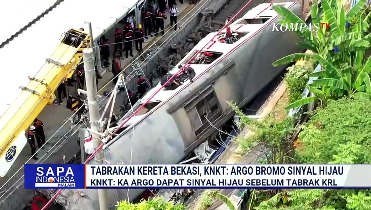 Buka Suara! KNKT Ungkap KA Argo Bromo Anggrek Dapat Sinyal Hijau Sebelum Tabrak KRL di Bekasi Timur