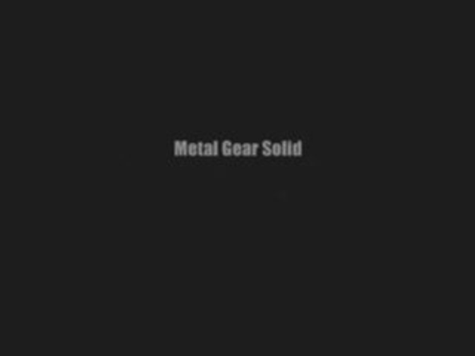 Metal Gear Solid - Duel
