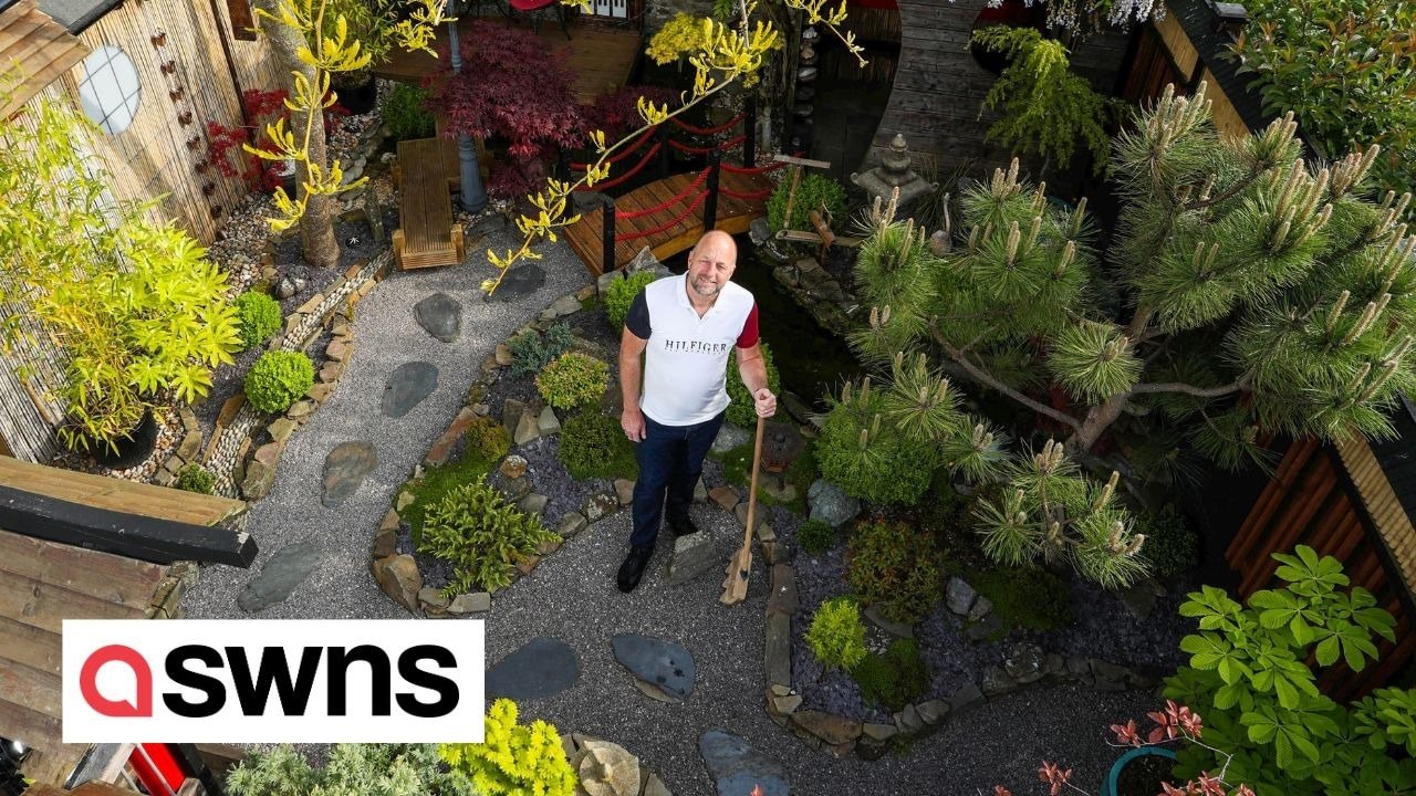 Meet the Bristol dad who built a monk's Zen space