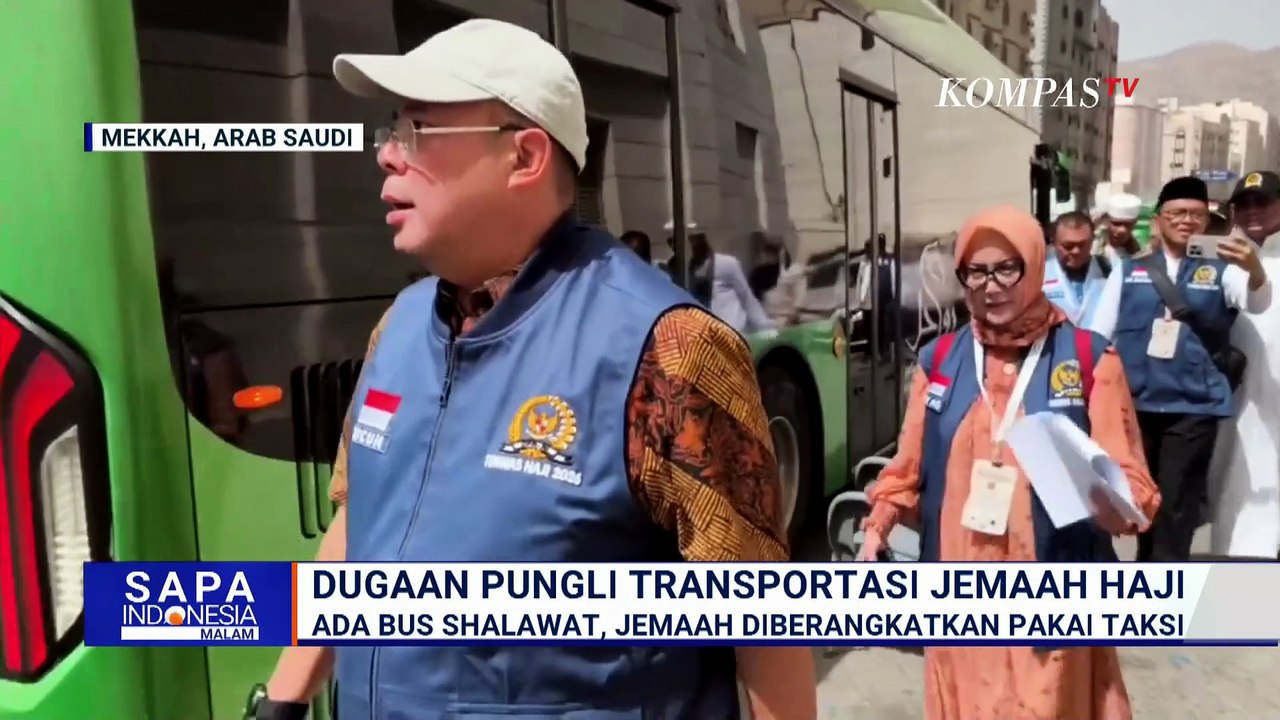 Timwas Haji DPR Soroti Dugaan Pungli Transportasi Jemaah Lansia di Tanah Suci | SAPA MALAM
