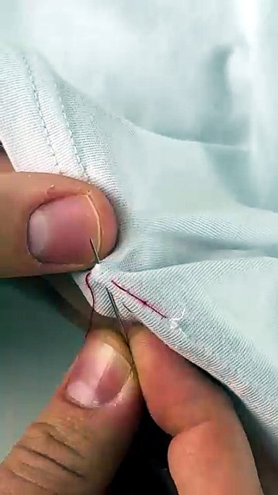 Quick Needle Threading Trick