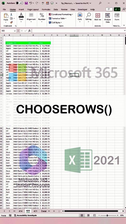 How do you create a choose function in Excel? - Excel Tips and Tricks