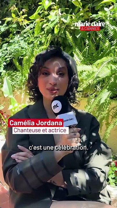 Rencontre à Cannes avec Camélia Jordana : "Monter les marches pour les victimes de féminicides"
