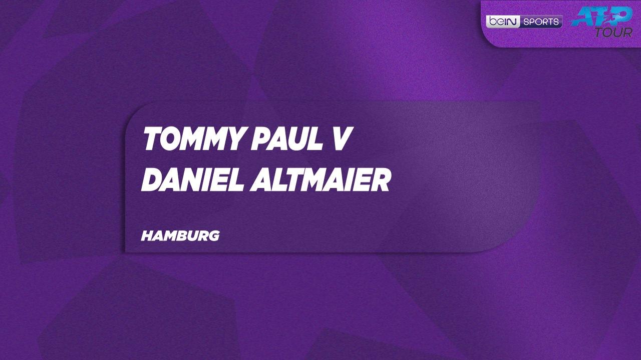 T. Paul vs. D. Altmaier Match Highlights Hamburg May 21, 2026