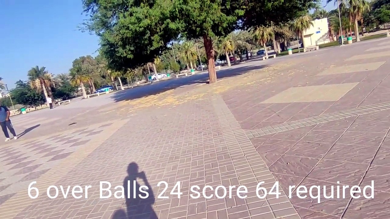 🏏 Cricket Tape Tennis Thriller – 18 Balls, 27 Runs Needed! 🏏