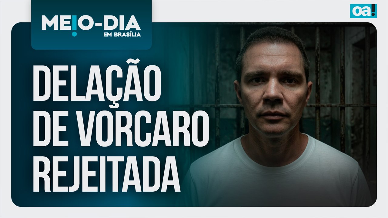 Delação de Vorcaro rejeitada; Flávio usa Trump para virar o jogo | Meio-Dia em Brasília - 21/05/2026