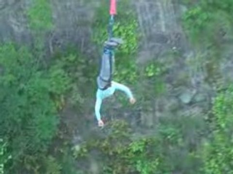 saut à l'élastique aux pond napoléon