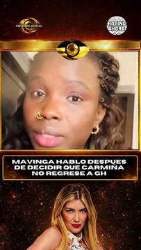 El descargo de Jenny Mavinga tras negarle el regreso a Carmiña Masi a Gran Hermano