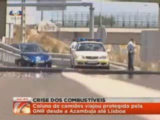 Abastecimento sob escolta policial