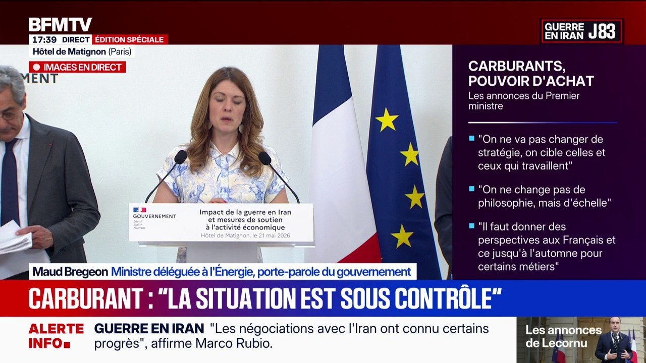 Approvisionnement des raffineries de pétrole: “Les tensions sont réelles mais maîtrisées”, assure Maude Bregeon, ministre déléguée à l’Énergie