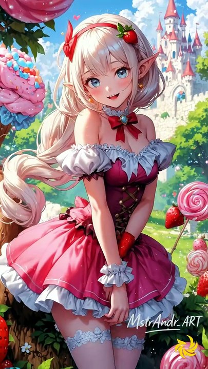 The Strawberry Princess of Sugared Dreams.