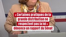 "Certaines pratiques de la grande distribution ne respectent pas la loi"