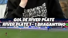 Davo explota de ira al reaccionar al empate de River contra Bragantino