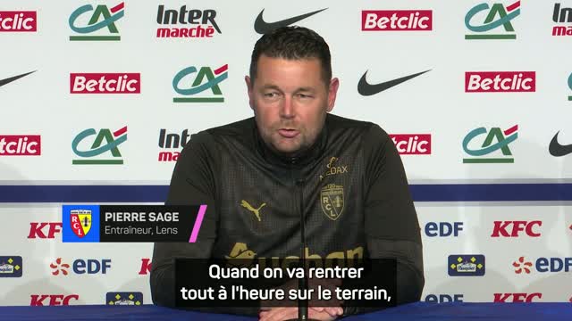 Lens - Sage veut gagner cette finale “pour les générations d’avant qui n’y sont pas arrivés”