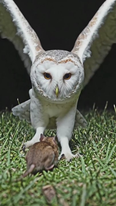 Why Everyone Fears the "Ghost Owl"👻🦉 #shorts #wildelife