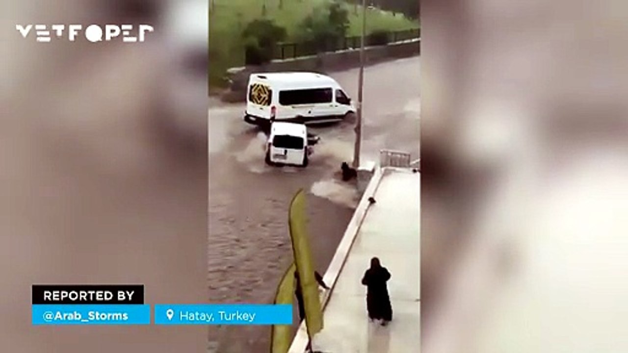 Heavy rains are causing chaos in several provinces of Turkey