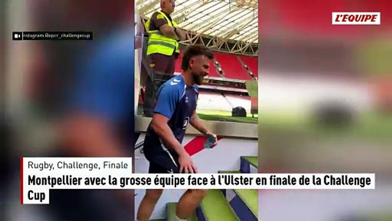 Montpellier avec la grosse équipe face à l'Ulster en finale de la Challenge Cup - Rugby - Challenge | SportAlDía