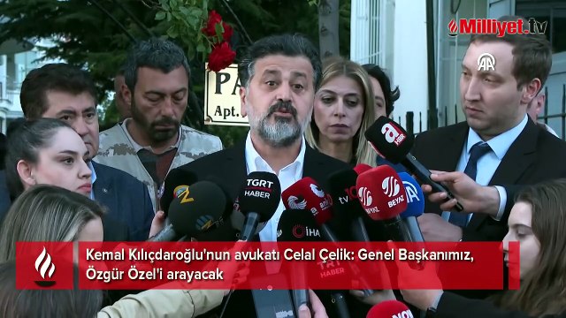 Kemal Kılıçdaroğlu'nun avukatı Celal Çelik: Genel Başkanımız, Özgür Özel'i arayacak