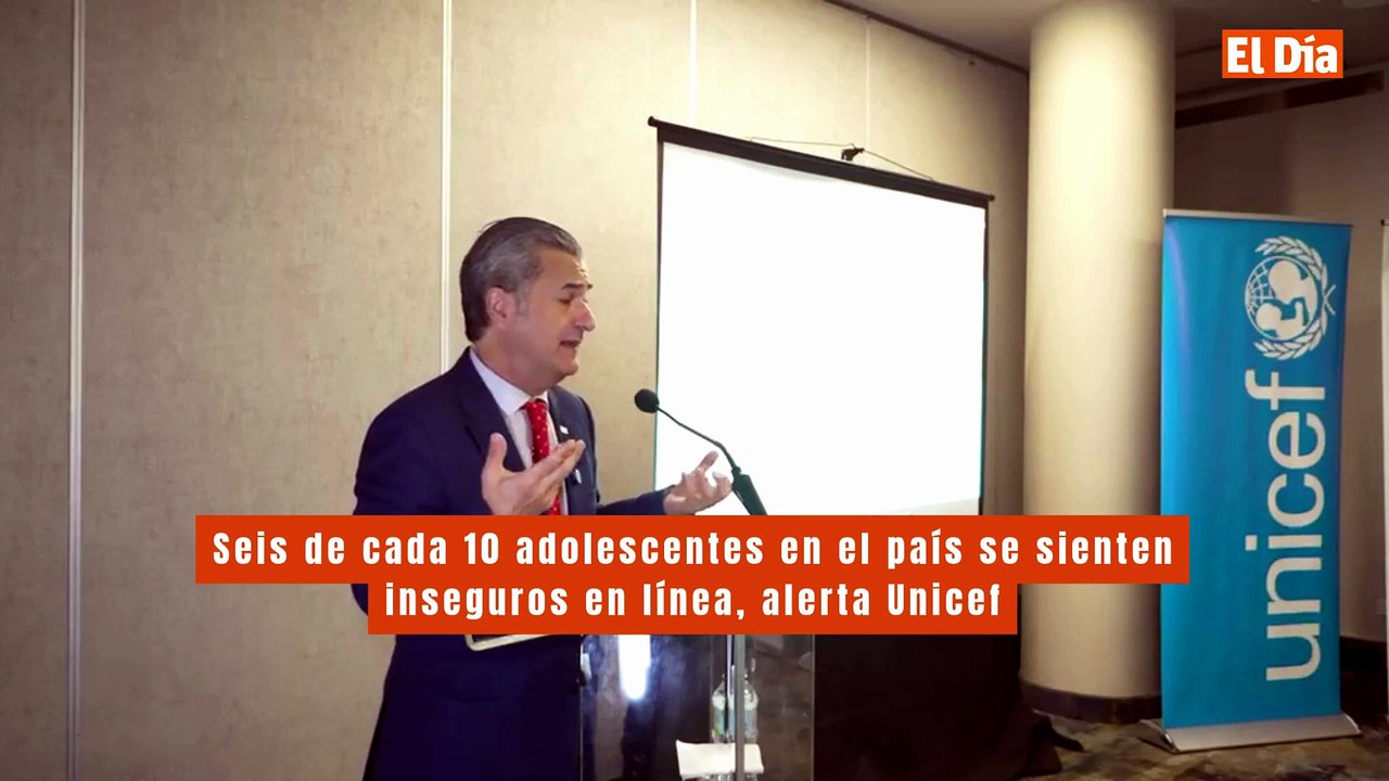 Seis de cada 10 adolescentes en el país se sienten inseguros en línea, alerta Unicef