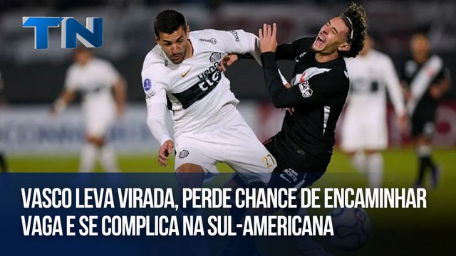Giro Esportivo | Vasco leva virada, perde chance de encaminhar vaga e se complica na Sul-Americana